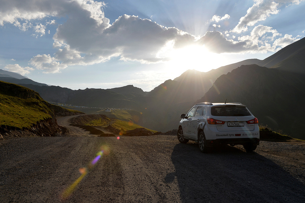 Автопробег на Mitsubishi ASX, Mitsubishi Pajero Sport