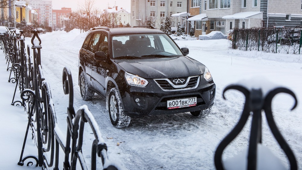 Тест -драйв Cherry Tiggo FL