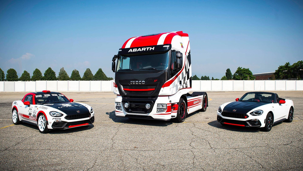 Компания Abarth создала особенные «спортивные» фургоны Компания Abarth создала особенные «спортивные» фургоны